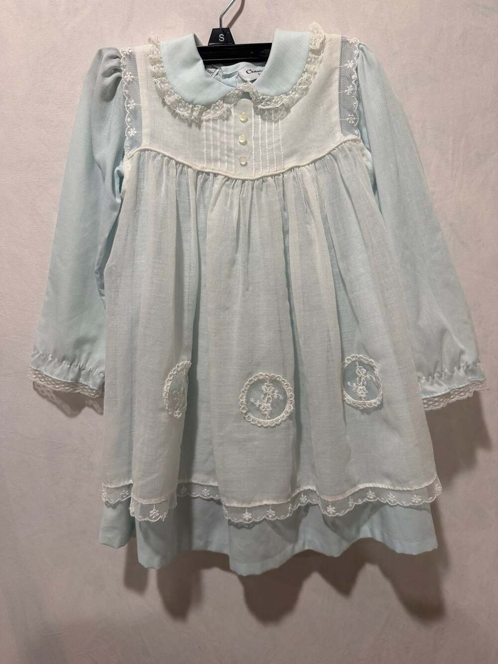 Christian Dior Enfant Saks Fifth Avenue Blue Dress 4T